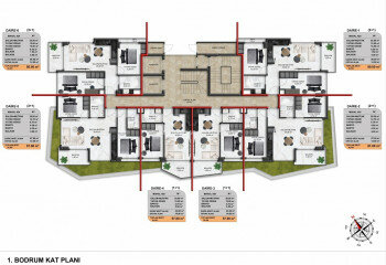 Пентхаус 4+1 в Алании, Турция | PKK-64622