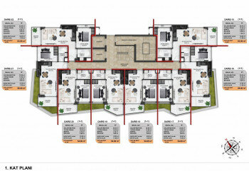 Пентхаус 4+1 в Алании, Турция | PKK-64622