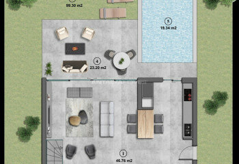 Вилла 4+1 в Алании, Турция | STE-64617