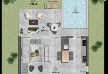 Вилла 4+1 в Алании, Турция | STE-64617