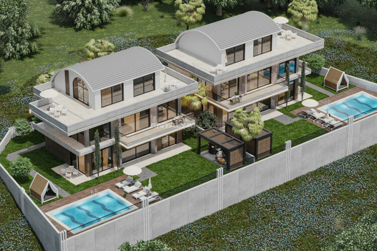 Вилла 4+1 в Алании, Турция | STE-64628