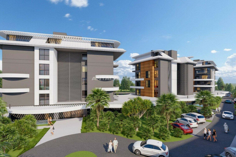 Квартира 1+1 в Алании, Турция | PTE-64629