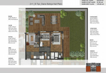 Пентхаус 1+1 в Бурсе, Турция | PKK-64657