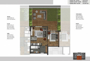 Квартира 2+1 в Бурсе, Турция | STE-64656