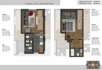 Квартира 2+1 в Бурсе, Турция | STE-64656