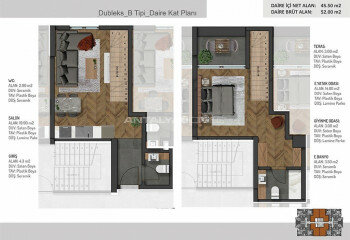 Квартира 2+1 в Бурсе, Турция | STE-64656