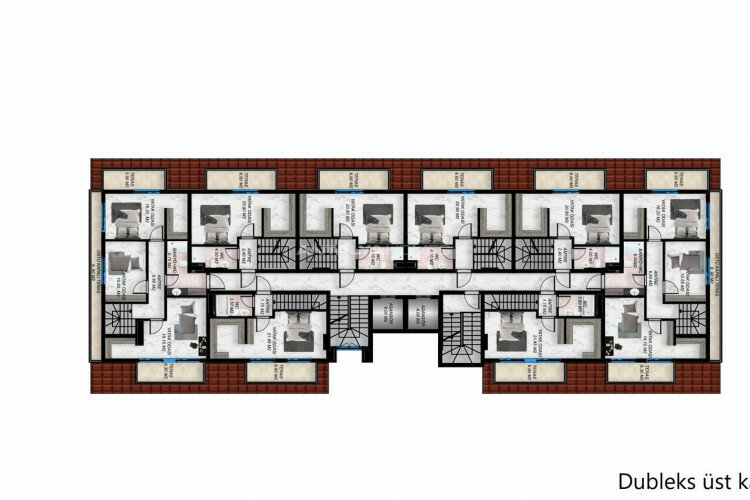 Пентхаус 2+1 в Алании, Турция | PKK-64689