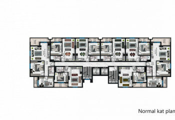 Пентхаус 2+1 в Алании, Турция | PKK-64689