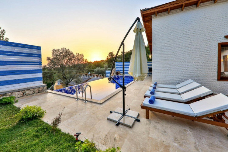 Вилла 2+1 в Каше, Турция | PTE-64695