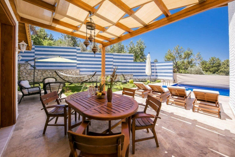 Вилла 2+1 в Каше, Турция | PTE-64695