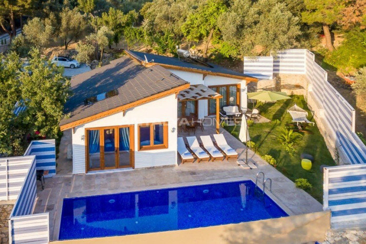 Вилла 2+1 в Каше, Турция | PTE-64695