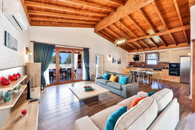 Вилла 2+1 в Каше, Турция | PTE-64695