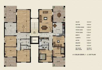 Квартира 3+1 в Бурсе, Турция | STE-64717