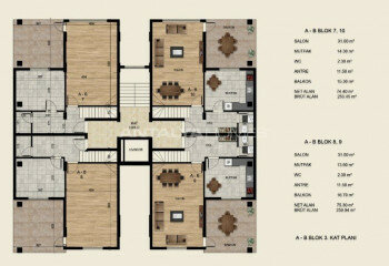 Квартира 3+1 в Бурсе, Турция | PBB-64716