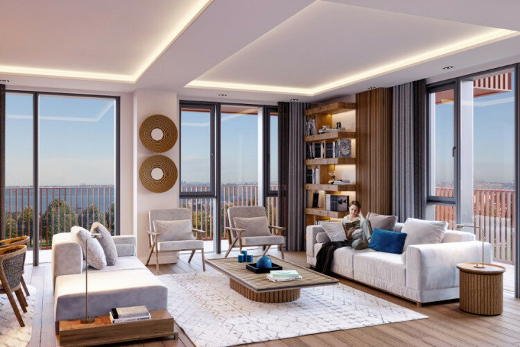 Квартира 1+1 в Кючюкчекмедже, Стамбул, Турция | STE-64758