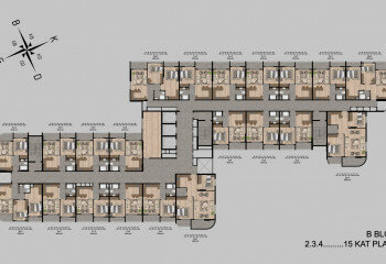 Квартира 1+1 в Мерсине, Турция | STE-64776