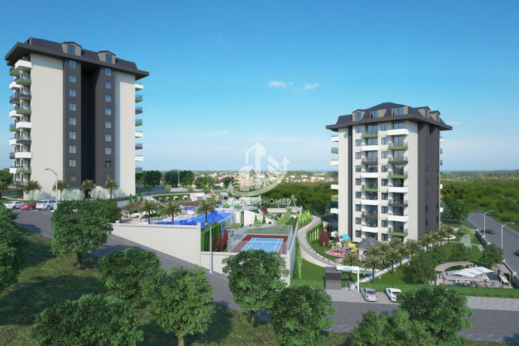 Квартира 1+1 в Демирташе, Алания, Турция | PKK-64794