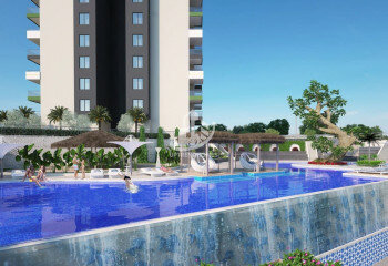 Квартира 1+1 в Демирташе, Алания, Турция | PKK-64794