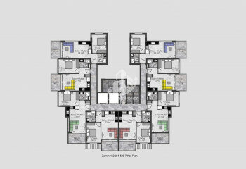 Квартира 1+1 в Демирташе, Алания, Турция | PKK-64794