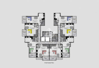 Квартира 1+1 в Демирташе, Алания, Турция | PKK-64794