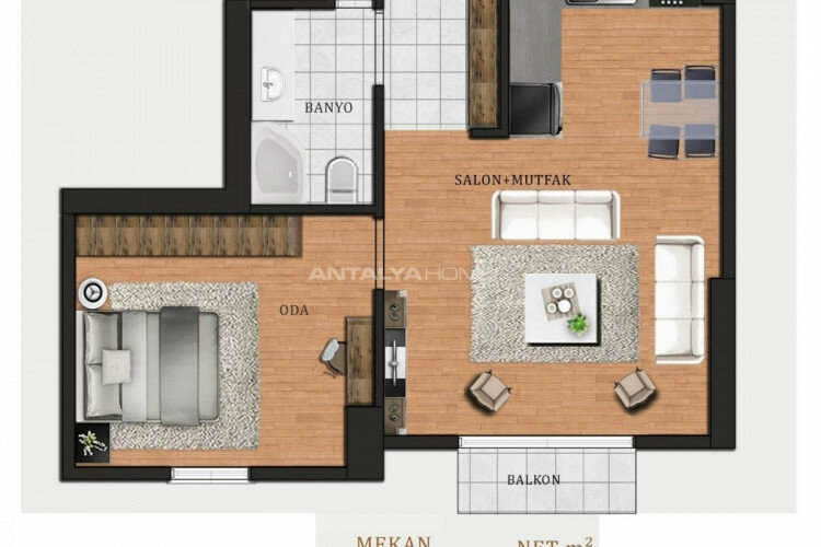 Квартира 2+1 в Стамбуле, Турция | STE-64812