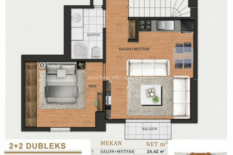 Квартира 2+1 в Стамбуле, Турция | STE-64812