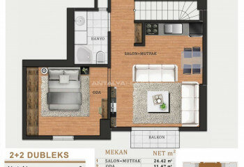 Квартира 3+1 в Стамбуле, Турция | PTE-64813