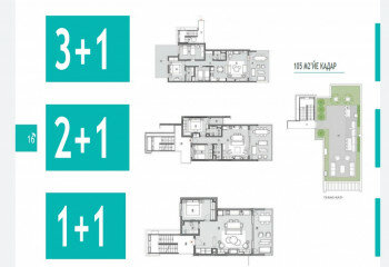 Квартира 3+1 в Бодруме, Турция | PTE-64822