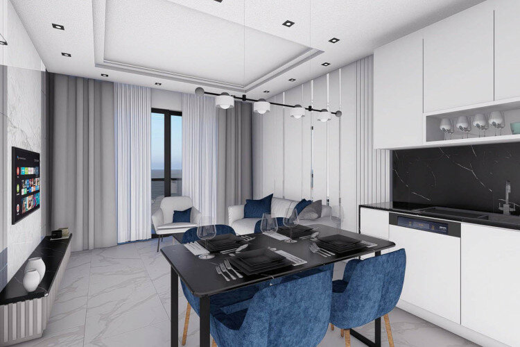Квартира 3+1 в Каргыджаке, Алания, Турция | PTE-64840