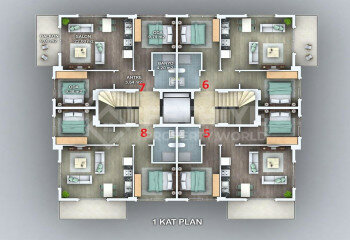 Квартира 2+1 в Фетхие, Турция | PBB-64852