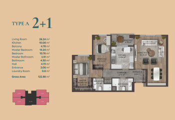 Квартира 2+1 в Стамбуле, Турция | PBB-64875