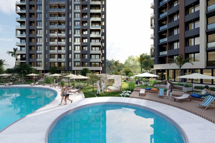 Квартира 1+1 в Мерсине, Турция | STE-64889