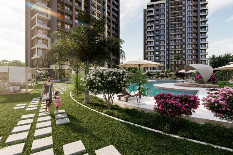 Квартира 1+1 в Мерсине, Турция | STE-64889