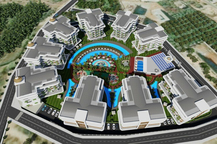 Квартира 1+1 в Алании, Турция | PTE-64890