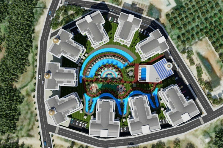 Квартира 1+1 в Алании, Турция | PTE-64890