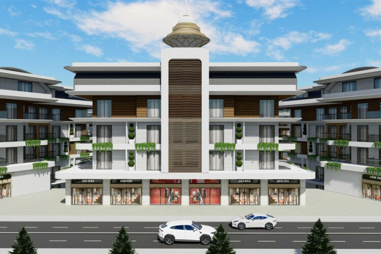 Квартира 1+1 в Алании, Турция | PTE-64890