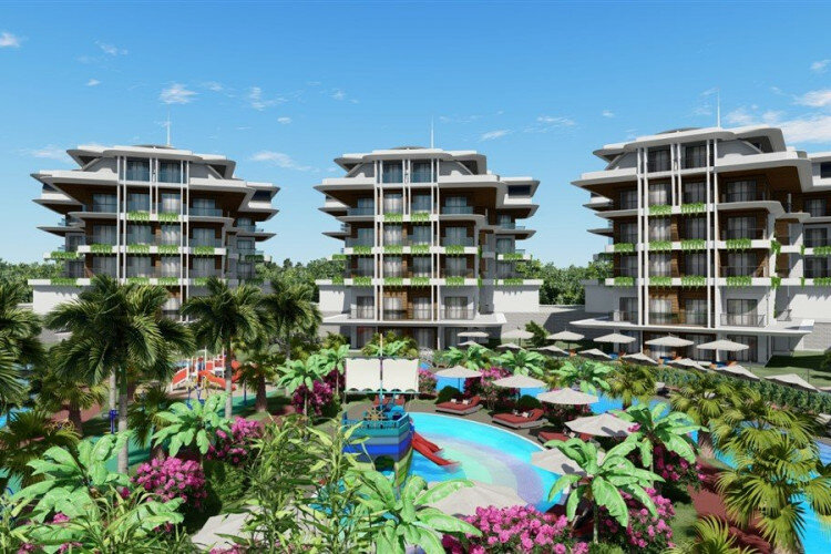 Квартира 1+1 в Алании, Турция | PTE-64890