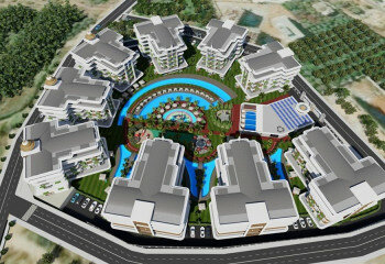 Квартира 1+1 в Алании, Турция | PTE-64890