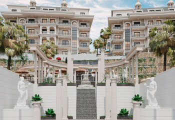 Квартира 1+1 в Тюрклере, Алания, Турция | PTE-64933