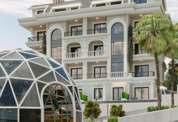 Квартира 1+1 в Тюрклере, Алания, Турция | PTE-64933