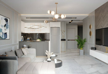 Квартира 1+1 в Тюрклере, Алания, Турция | PTE-64933