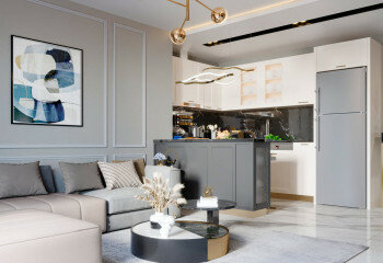 Квартира 1+1 в Тюрклере, Алания, Турция | PTE-64933