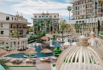 Пентхаус 2+1 в Тюрклере, Алания, Турция | PTE-64943