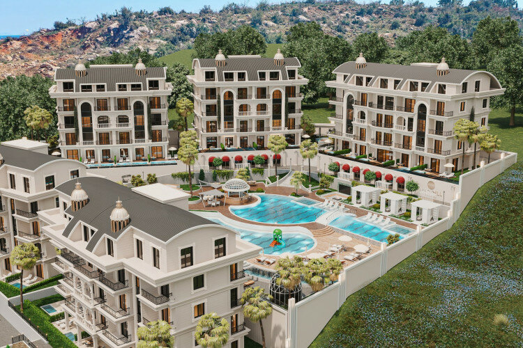 Пентхаус 4+1 в Алании, Турция | PTE-64946