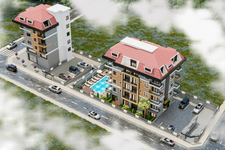 Квартира 1+1 в Алании, Турция | PBB-64951