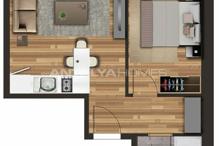 Квартира 2+1 в Стамбуле, Турция | STE-64991