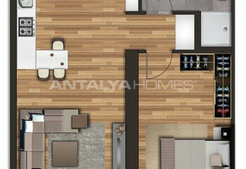 Квартира 2+1 в Стамбуле, Турция | STE-64991