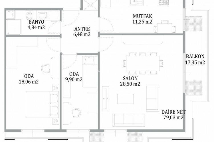 Квартира 1+1 в Стамбуле, Турция | PBB-64993