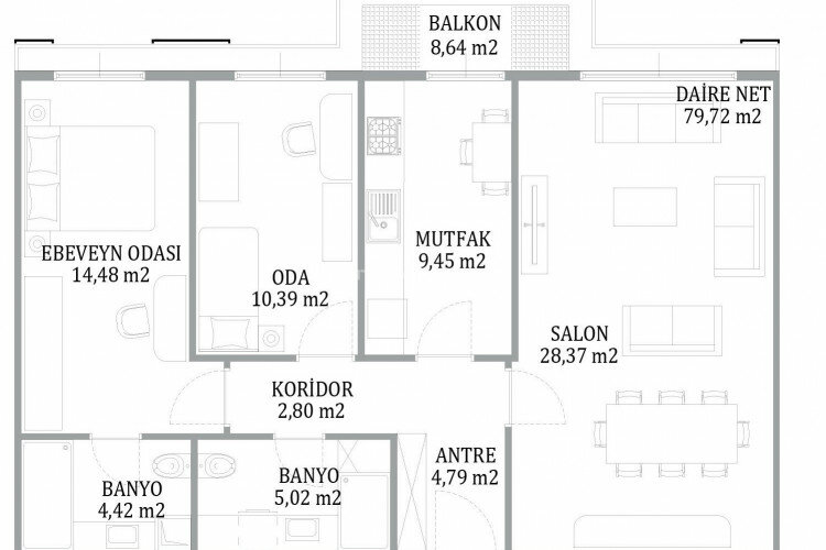 Квартира 1+1 в Стамбуле, Турция | PBB-64993