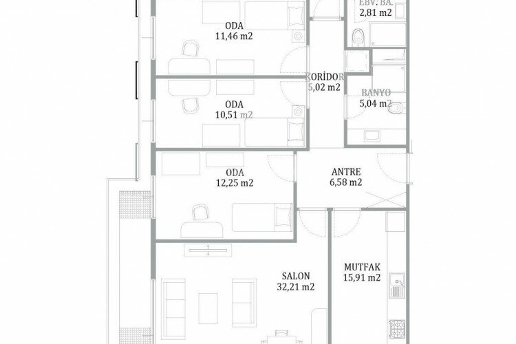 Квартира 1+1 в Стамбуле, Турция | PBB-64993